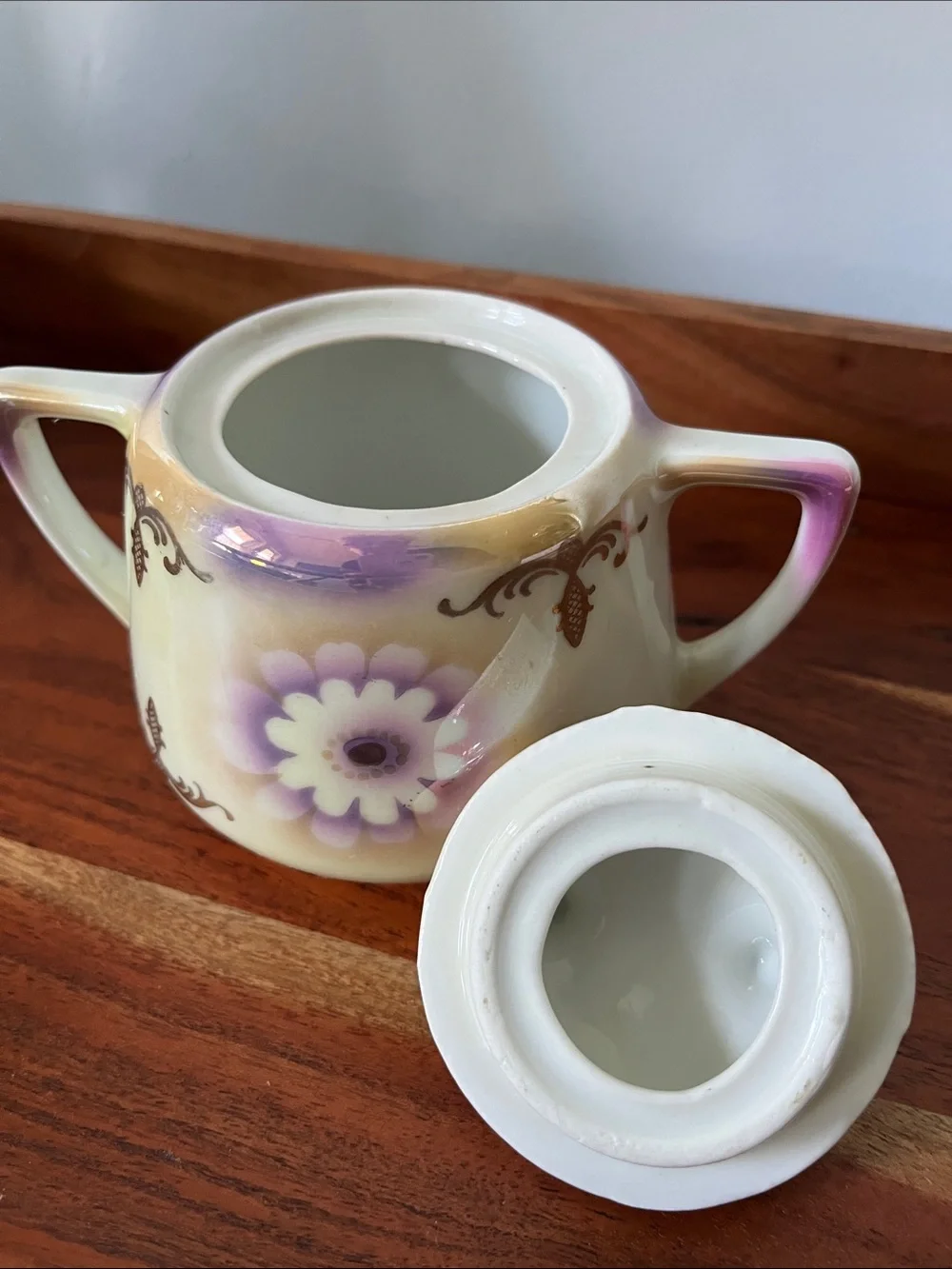 VINTAGE BAVARIAN LIDDED SUGAR DISH